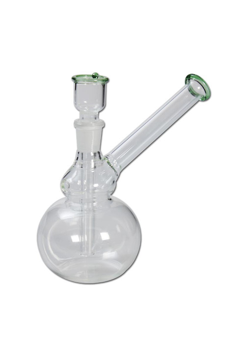 Glaspfeife mit Kickloch 14,5 cm NS14